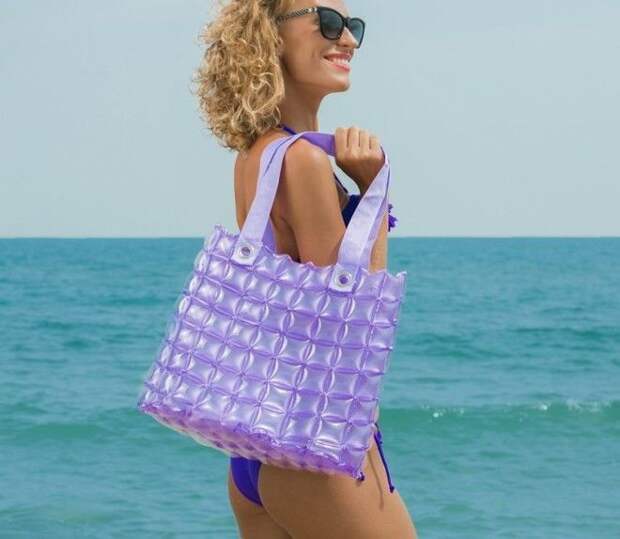 Городская сумка на пляже бикини, девушки, море, пляж, полезности, советы, фото