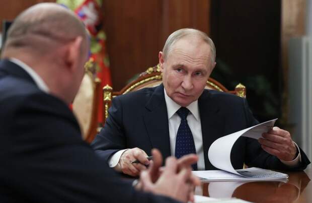 Путин провел встречу в Кремле с губернатором Оренбургской области Солнцевым