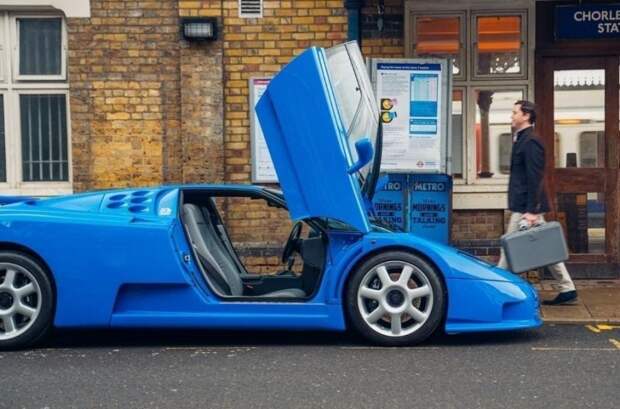 Один из 32: редчайший Bugatti EB110 Super Sport выставили на продажу