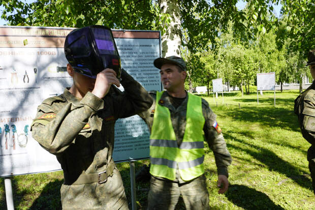Во Владимирском ракетном объединении РВСН проходят практические занятия по безопасности военной службы