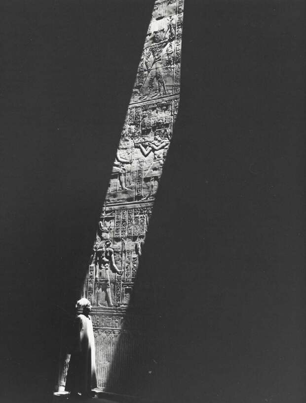 Рельеф в египетском храме. Египет, 1968 год Историческая фотография, редкие фотографии, ретро фото, фото