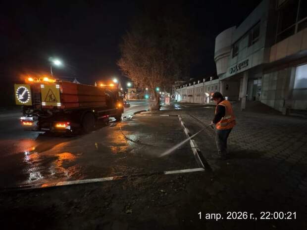 В Туле за ночь вывезли 210 кубометров снега и мусора