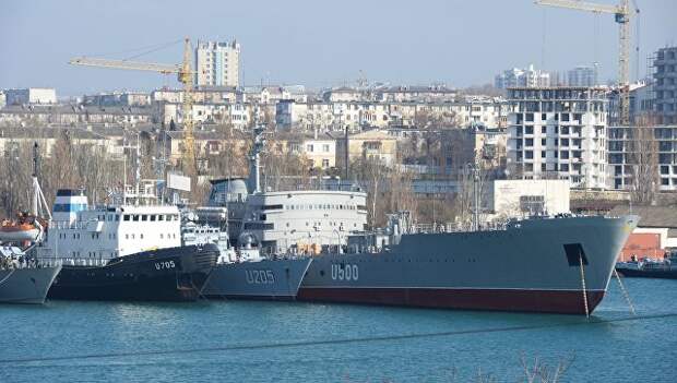 Бывшие корабли ВМС Украины в Севастополе. Архивное фото