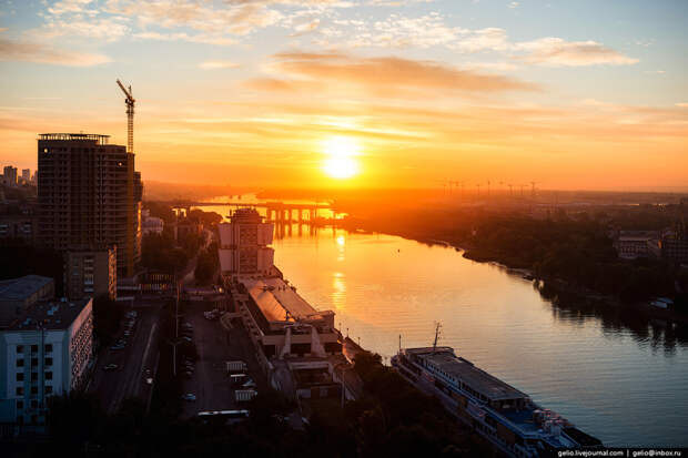 Ростов-на-Дону с высоты птичьего полета