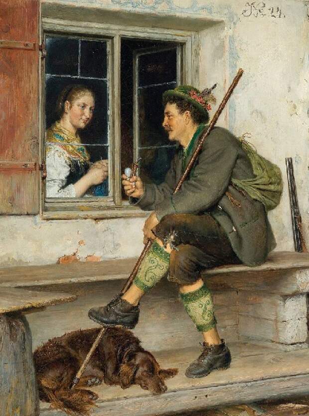 Автор: Эдуард фон Грютцнер. Автор: Эдуард фон Грютцнер.