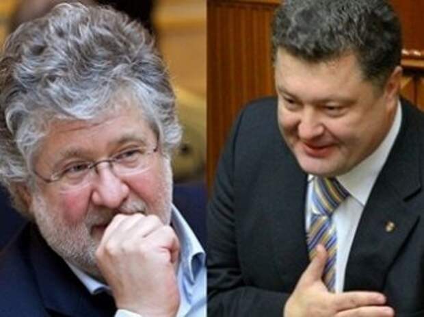 На украинском телевидение посмеялись над Порошенко и Коломойским На украинском телевидение посмеялись над Порошенко и Коломойским