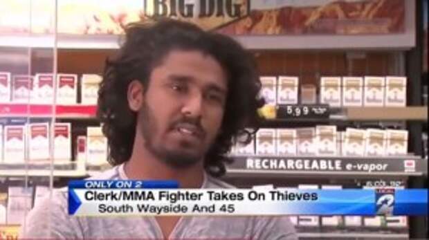 A Car Full Of Thieves Got the Surprise Of a Lifetime When This Store Clerk Busts Out His MMA Skills