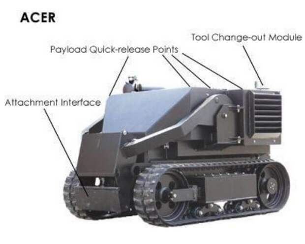 Armored Combat Engineer Robot