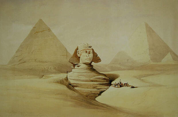 File:David Roberts Sphinx Head.jpg