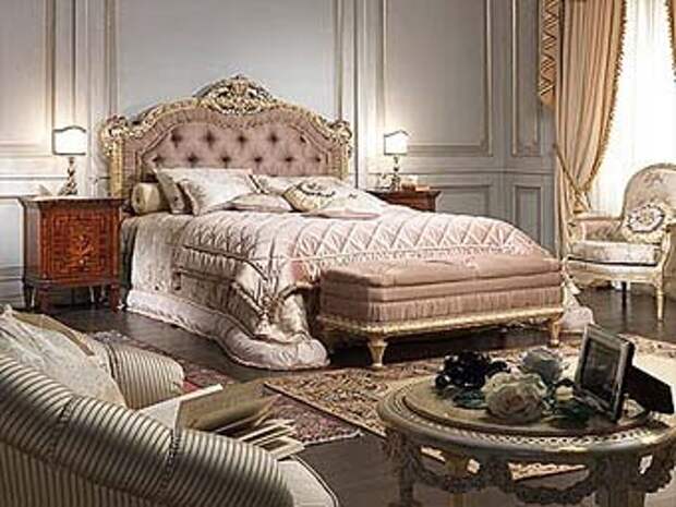 дизайн для спальни в французком стиле
