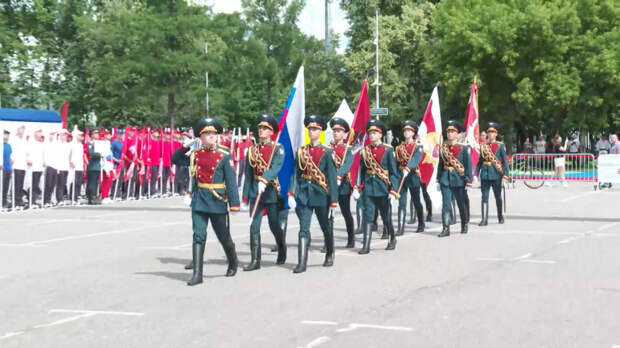 Военно-спортивный фестиваль Росгвардии открылся в «Лужниках»