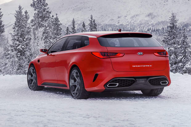 Kia рассекретила концепт универсала Sportspace Sportspace, kia, концепт, новинка, универсал