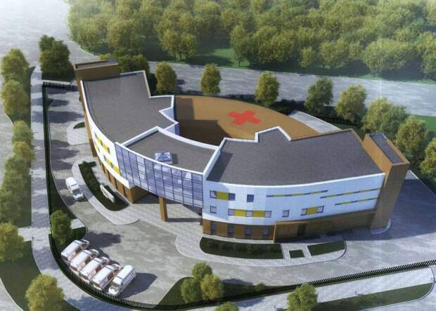 В новом здании подстанции скорой помощи в Щербинке начались отделочные работы