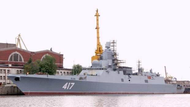Фрегат проекта 22350 Адмирал Горшков. Архивное фото Фрегат проекта 22350 Адмирал Горшков. Архивное фото