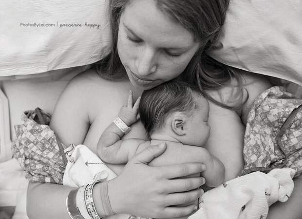 Женщины во время родов, женщины сразу после родов, женщины несколько минут после родов, Лелайни Роджерс, Leilani Rogers