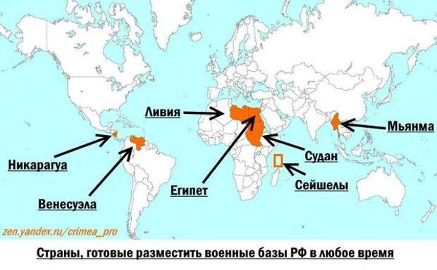 Россия может создать на Кубе свои военные базы