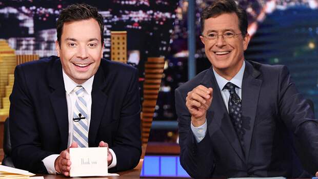 Jimmy Fallon Stephen Colbert
