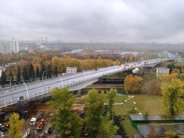 Мост через Карамышевское спрямление / Александра Метревели