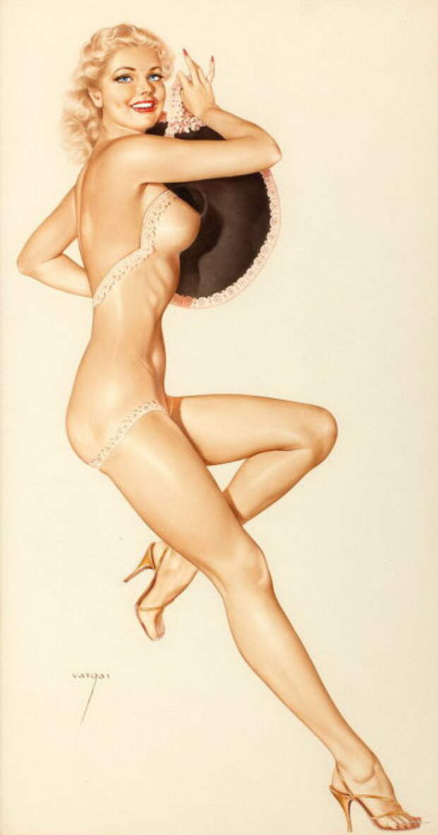 Работы Альберта Варгаса (Alberto Vargas).