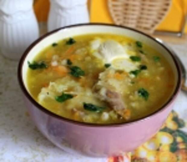 Кислые щи с перловкой