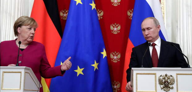 Канцлера Германии Ангела Меркель едет в Москву, понимая, что без России невозможно решить ряда...