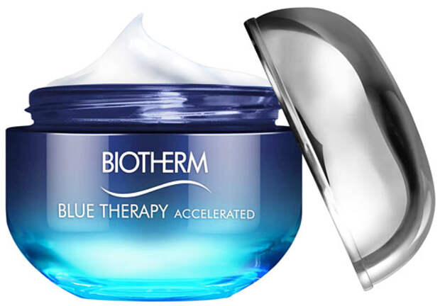 Купить синий крем. Biotherm Blue Therapy. Biotherm крем. Крем для лица голубой. Крем биотерм возрастной.