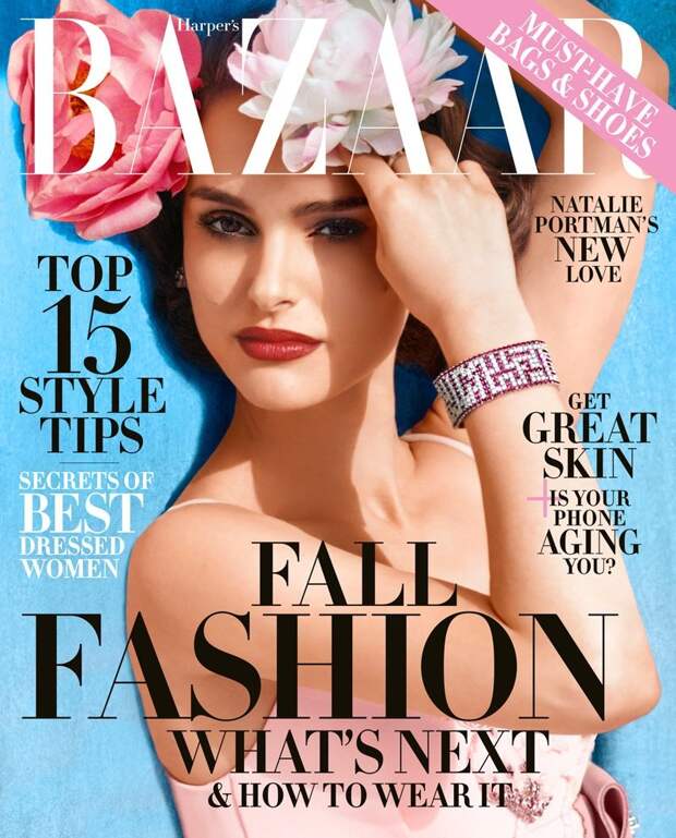 натали портман Harper's Bazaar