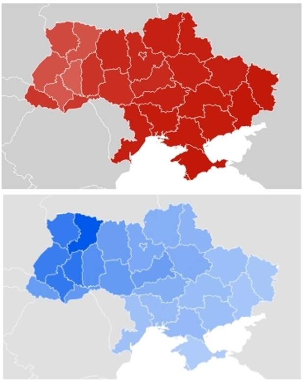 Google доказал: большинство украинцев говорят по-русски