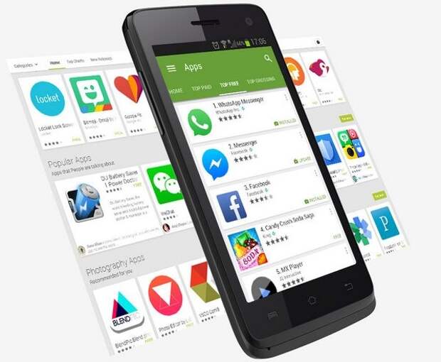 смартфон Lava Iris 414
