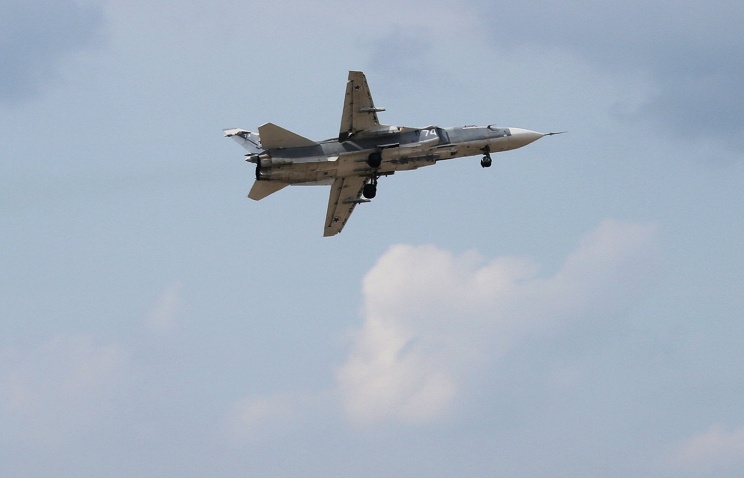 Фронтовой бомбардировщик Су-24М