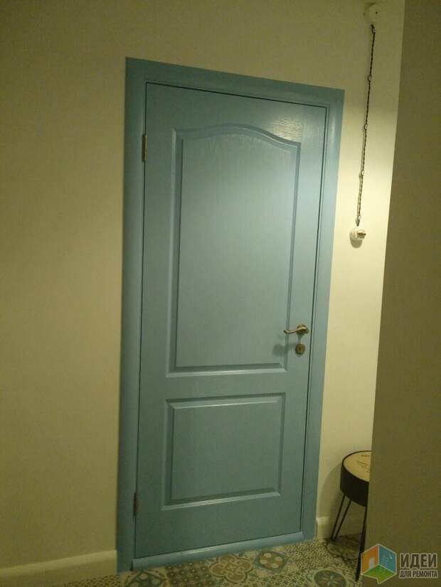 Голубые двери