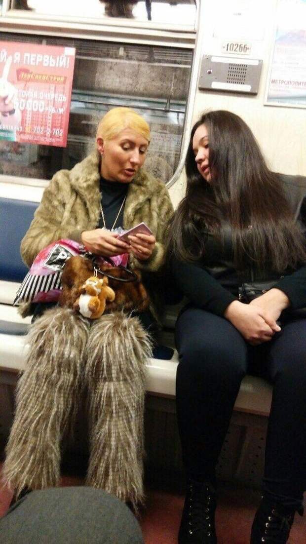 Модное обострение в метро