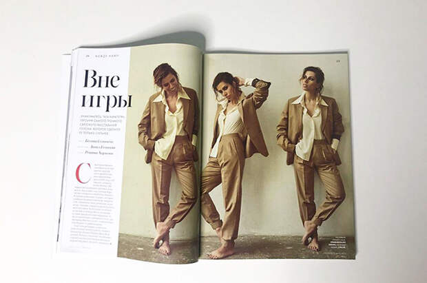 Тата Карапетян в новом номере журнала Tatler