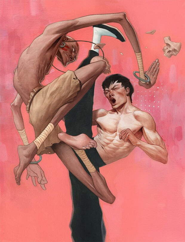 Странные картины Jeremy Enecio Странные картины Jeremy Enecio