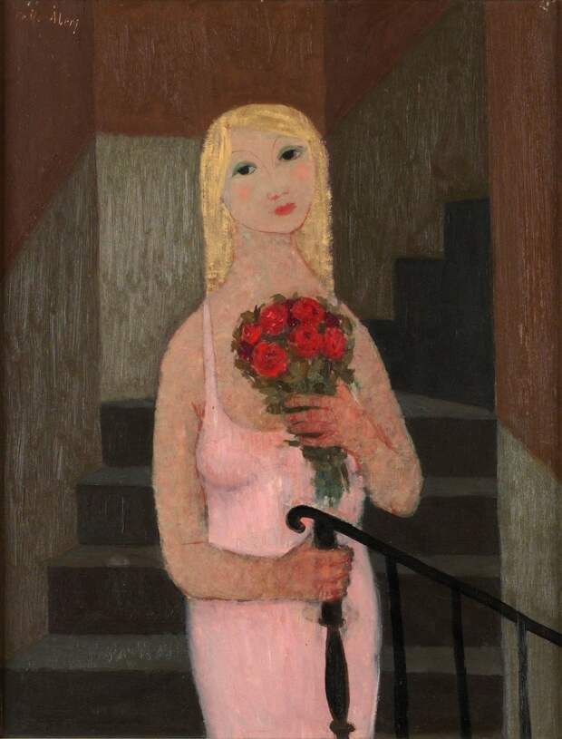 Девушка с букетом_46 x 36_д.,м._Частное собрание.jpg Девушка с букетом_46 x 36_д.,м._Частное собрание.jpg