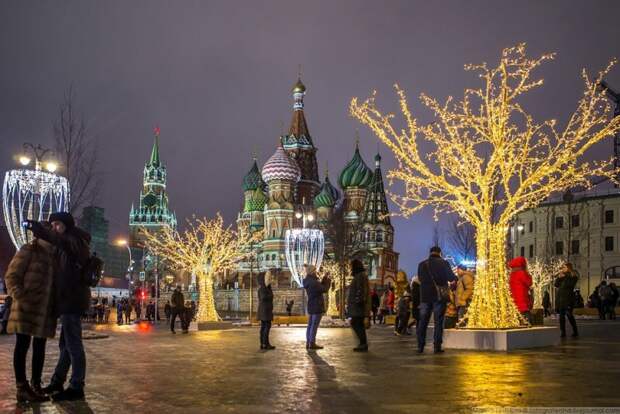 Прогулка по центру новогодней Москвы красиво, красота, москва, новый год, праздник, рождество, столица, фотография