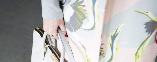 Fabulous links: Kelsey Bang cranes print