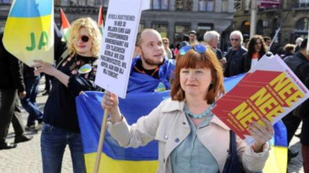 «Украинский десант» атакует улицы Нидерландов