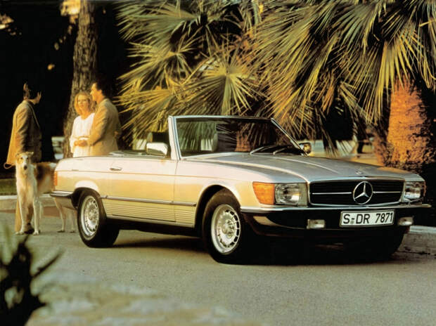 Mercedes-Benz SL-Klasse классика, олдтаймер, старые автомобили