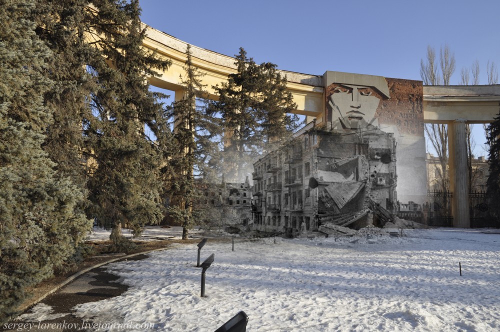 17.Сталинград 1943-Волгоград 2013.Дом Павлова 17.Сталинград 1943-Волгоград 2013.Дом Павлова