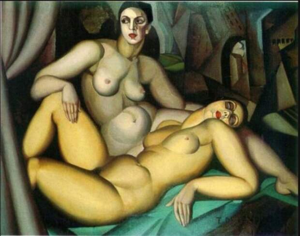 Перспектива, 1923 год. Автор: Тамара де Лемпицка (Tamara de Lempicka). Перспектива, 1923 год. Автор: Тамара де Лемпицка (Tamara de Lempicka).