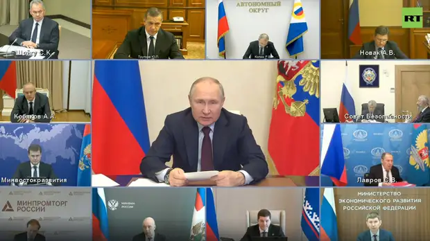 «В результате действий недружественных стран»: Путин сообщил о разрыве ряда транспортных цепочек