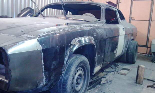 Мускул-кар на базе &quot;Волги&quot; ГАЗ-3102 авто, волга, газ, масл-кар, мускул-кар, самоделка
