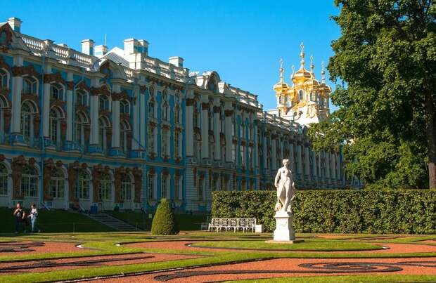 Реставрация Екатерининского дворца в Царском Селе завершится в этом году