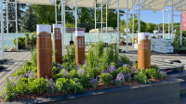 Ивановская область на выставке «Россия» на ВДНХ представила свой цветник в рамках фестиваля «Будущее в цветах»