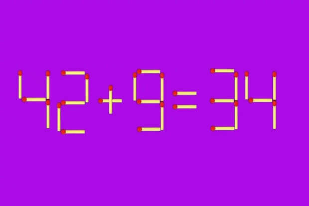 Развиваем фантазию: головоломка со спичками, которая прокачивает мозг