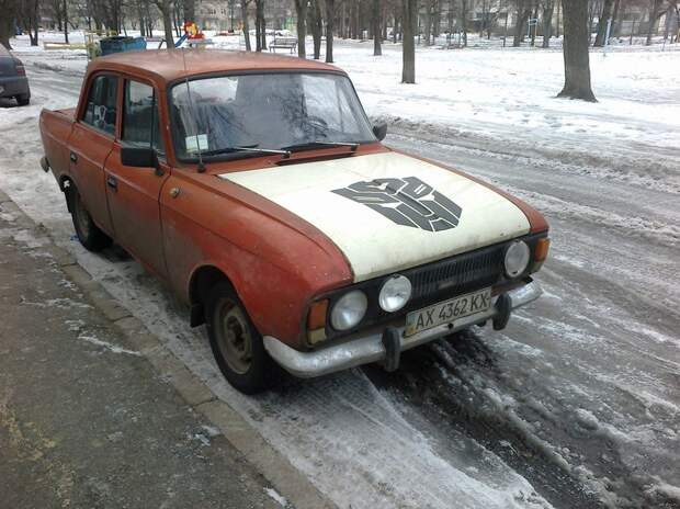 Автобот на базе Москвича  автоботы, прикол, трансформеры, юмор
