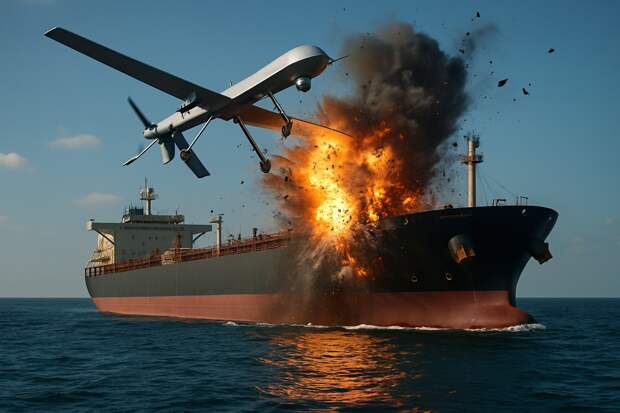 Беспилотники атаковали танкер со 140 тысячами тонн нефти у берегов Турции