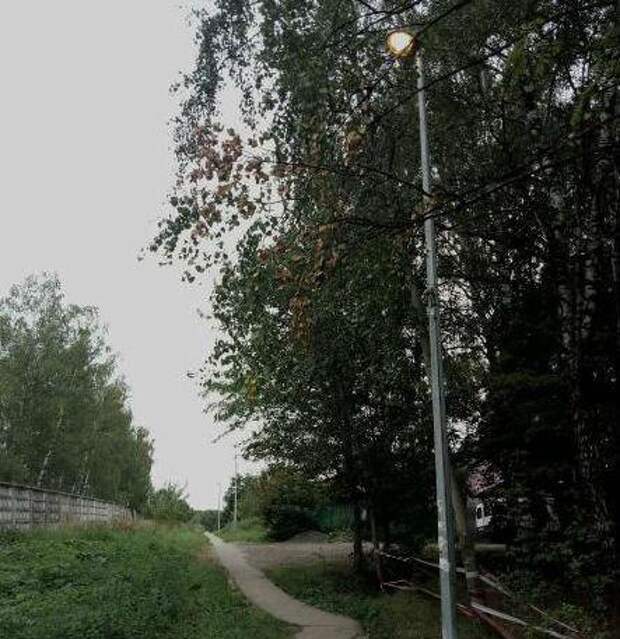 Освещение. Фото из архива портала "Наш город"