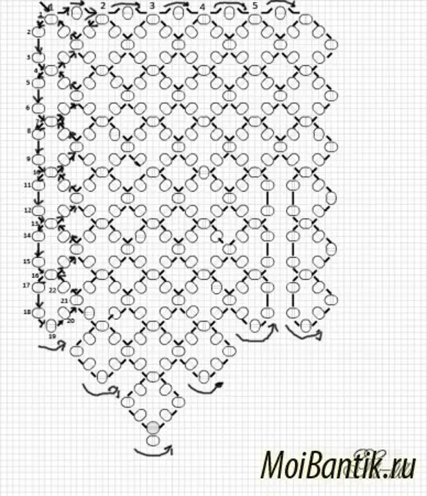 Галстук из бусин схема. Воротнички из бисера схемы плетения. Воротники из бисера схемы плетения. Ажурный воротник из бисера схема. Схема воротничка из бусин.